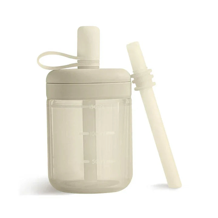 Silicone Training Cup with Straw