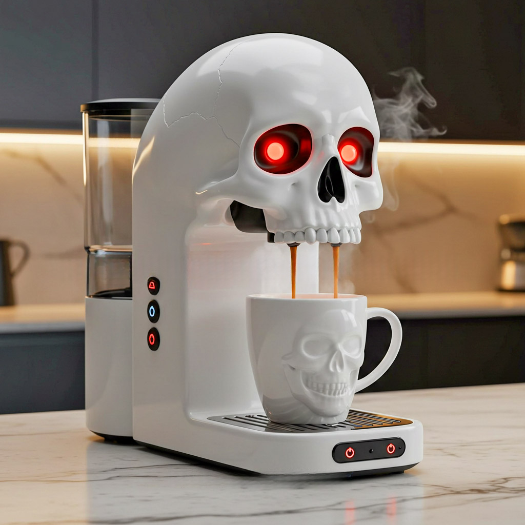 Skull Coffee Maker