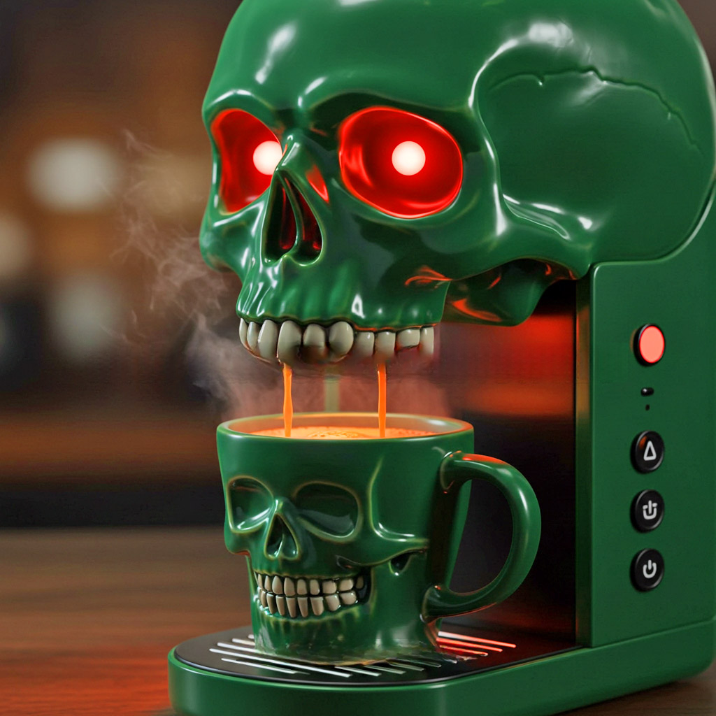 Skull Coffee Maker