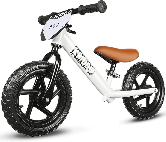 KRIDDO Toddler 12-Inch Balance Bike – For Ages 2 to 5 Years