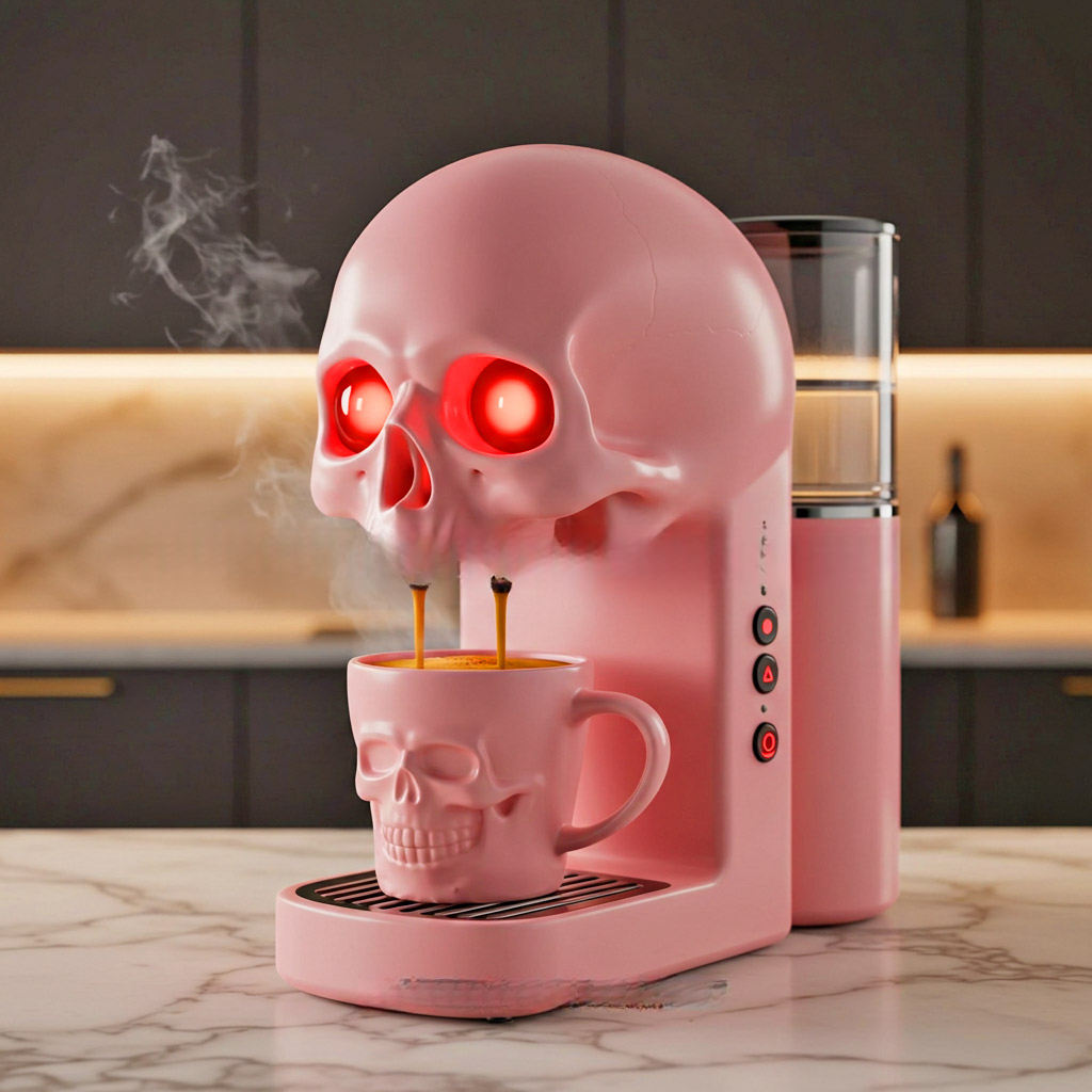 Skull Coffee Maker