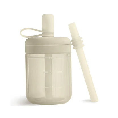 Silicone Training Cup with Straw