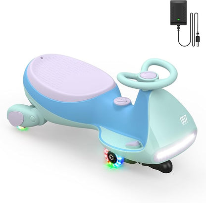 FanttikRide N7 Electric Wiggle Car with Pedal, Ride on Toy