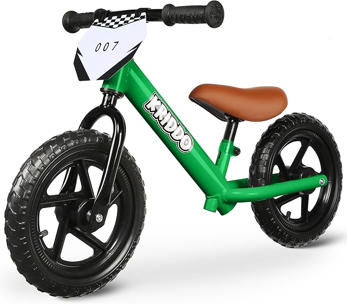 KRIDDO Toddler 12-Inch Balance Bike – For Ages 2 to 5 Years