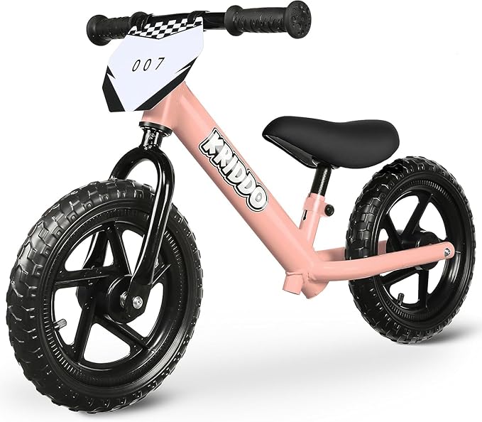 KRIDDO Toddler 12-Inch Balance Bike – For Ages 2 to 5 Years