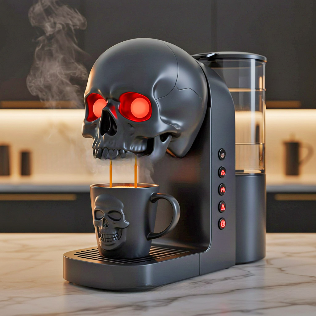 Skull Coffee Maker