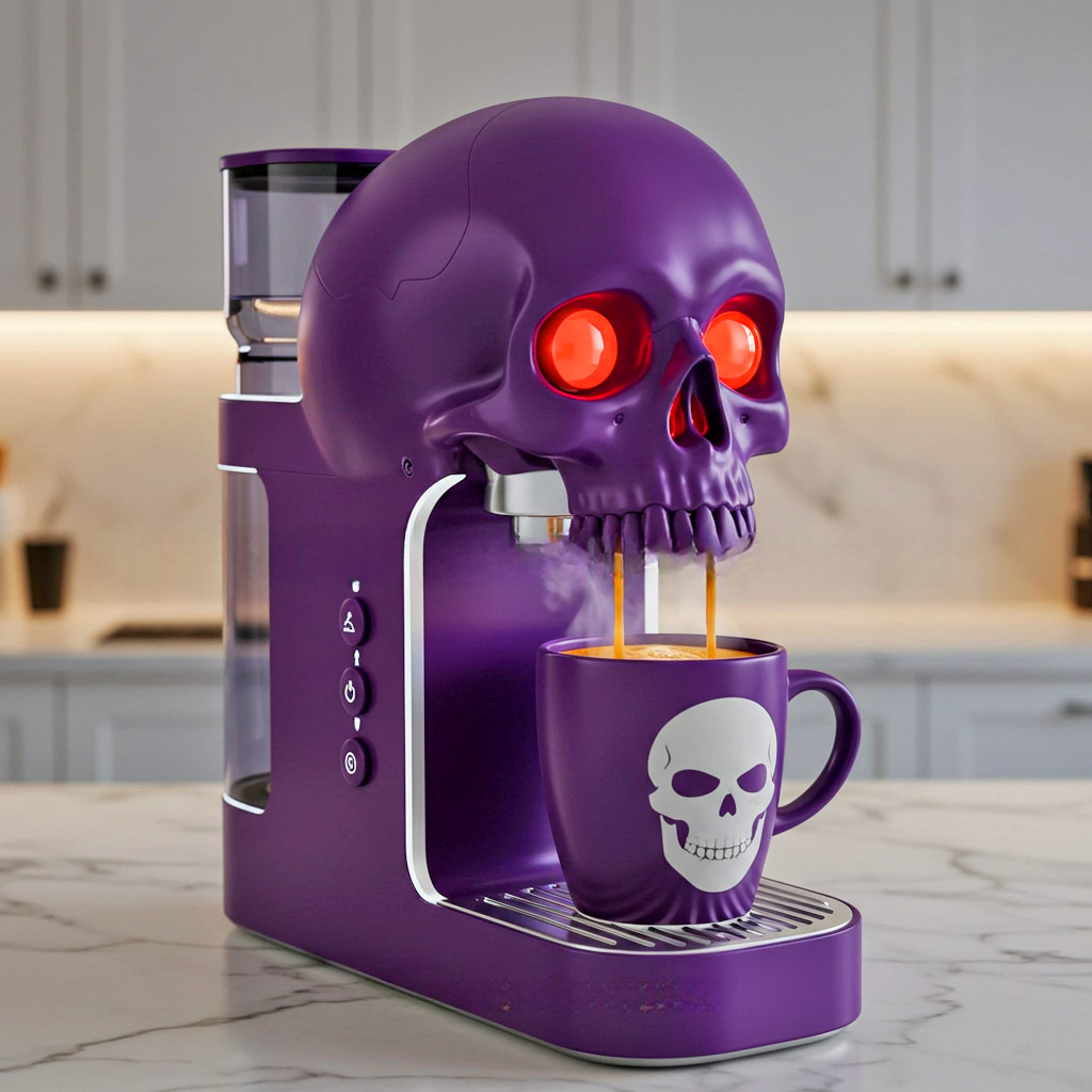 Skull Coffee Maker