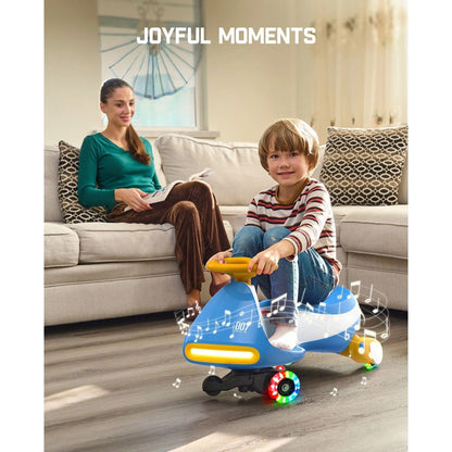 FanttikRide N7 Electric Wiggle Car with Pedal, Ride on Toy